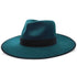 Capri - Walrus Hats Wide Brim Wool Felt Fedora Hat